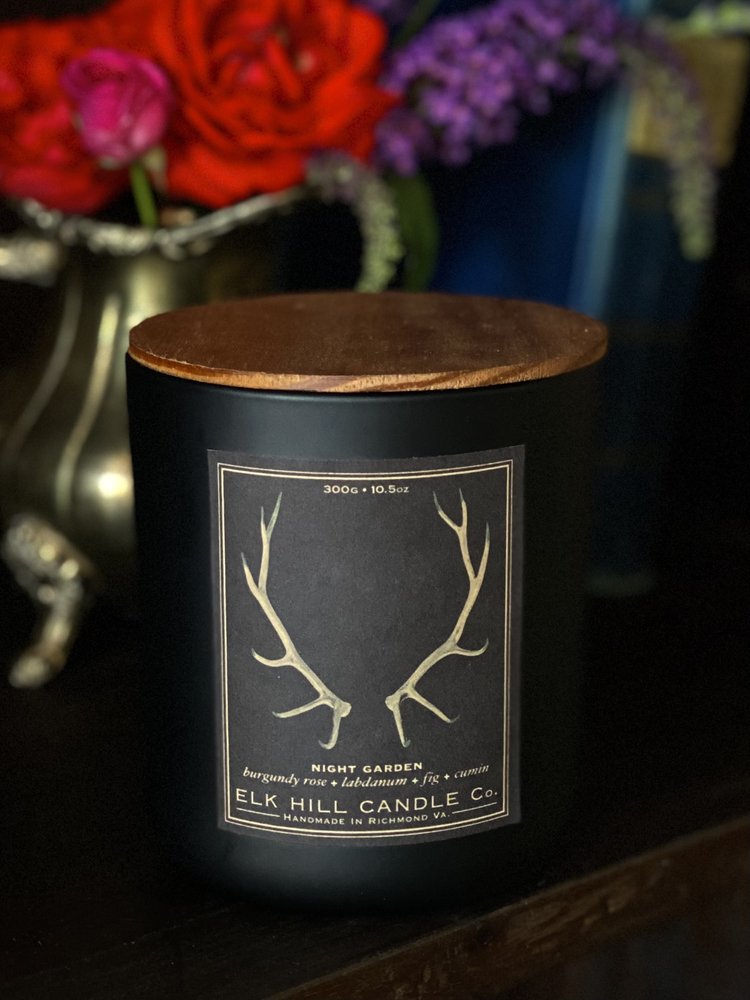 NIGHT GARDEN CANDLE - Notes: Rose, Warm Cumin, Fig, Labdanum