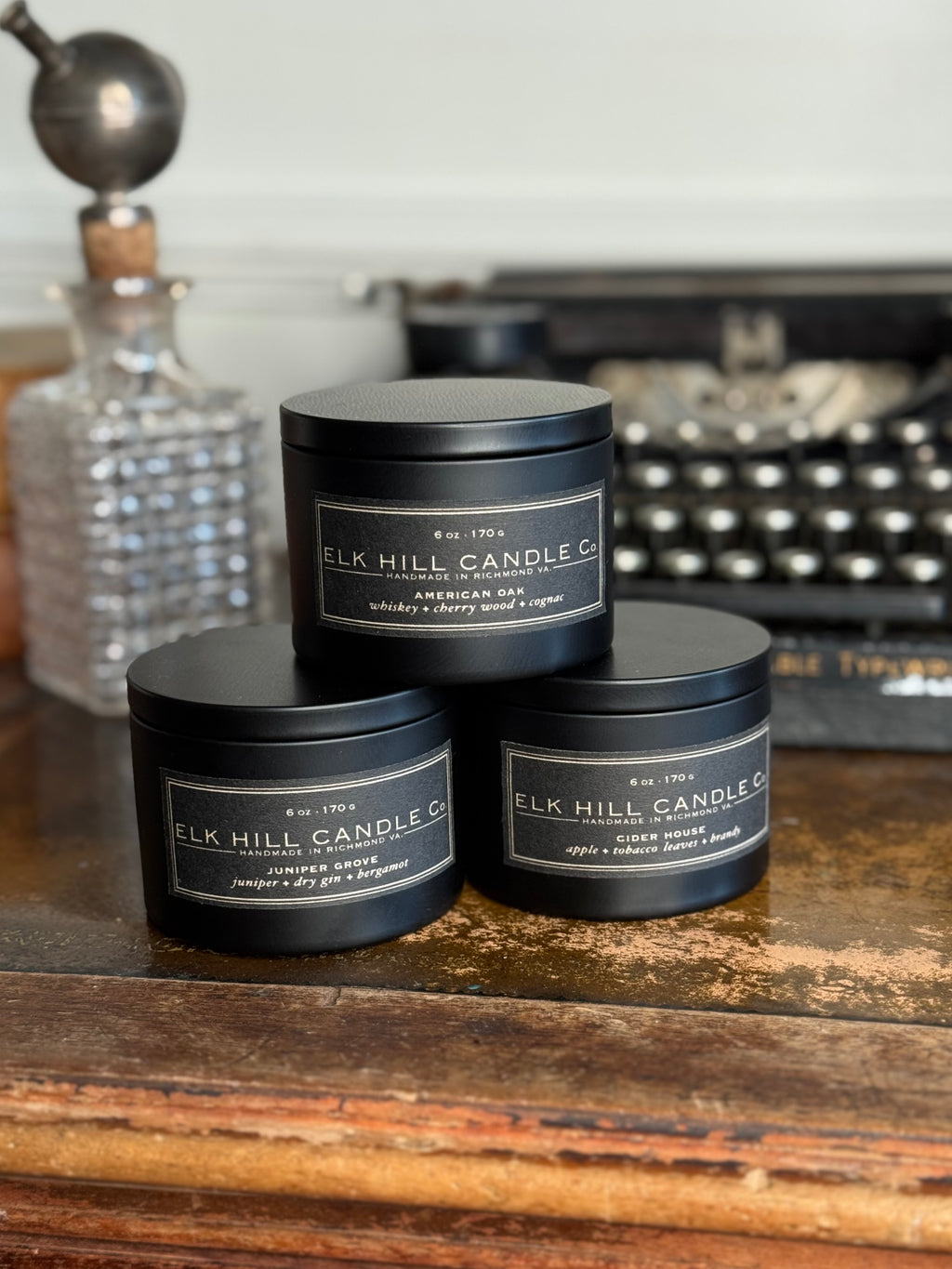 Field & Flask Flight | Three 6oz Candles
