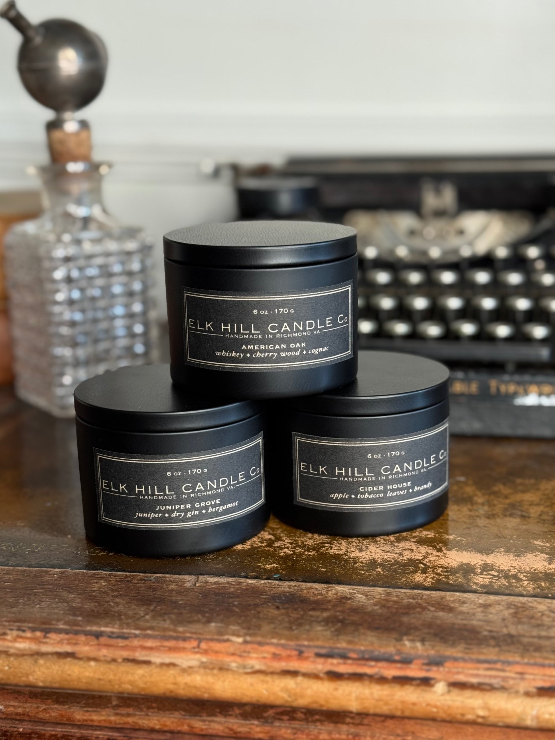 Field & Flask Flight | Three 6oz Candles