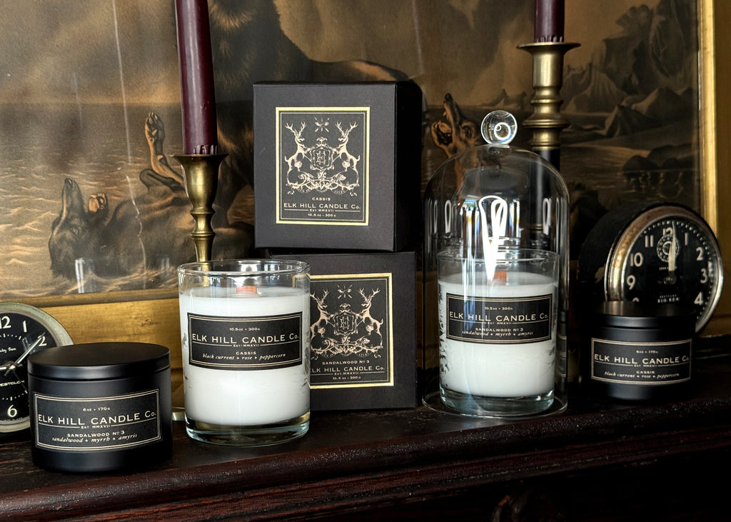 Sandalwood #3 CANDLE 10.5 oz - Notes: Sandlewood, Amber, Myrrh